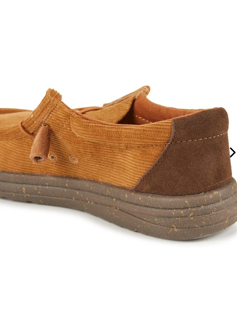 LAMO Men's Paul Corduroy Slip-On Loafers — Brown Tan